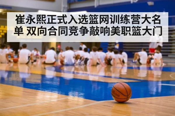 崔永熙正式入选篮网训练营大名单 双向合同竞争敲响美职篮大门